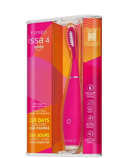 FOREO issa™ 4 smile - Hybrid Silicone Sonic Toothbrush