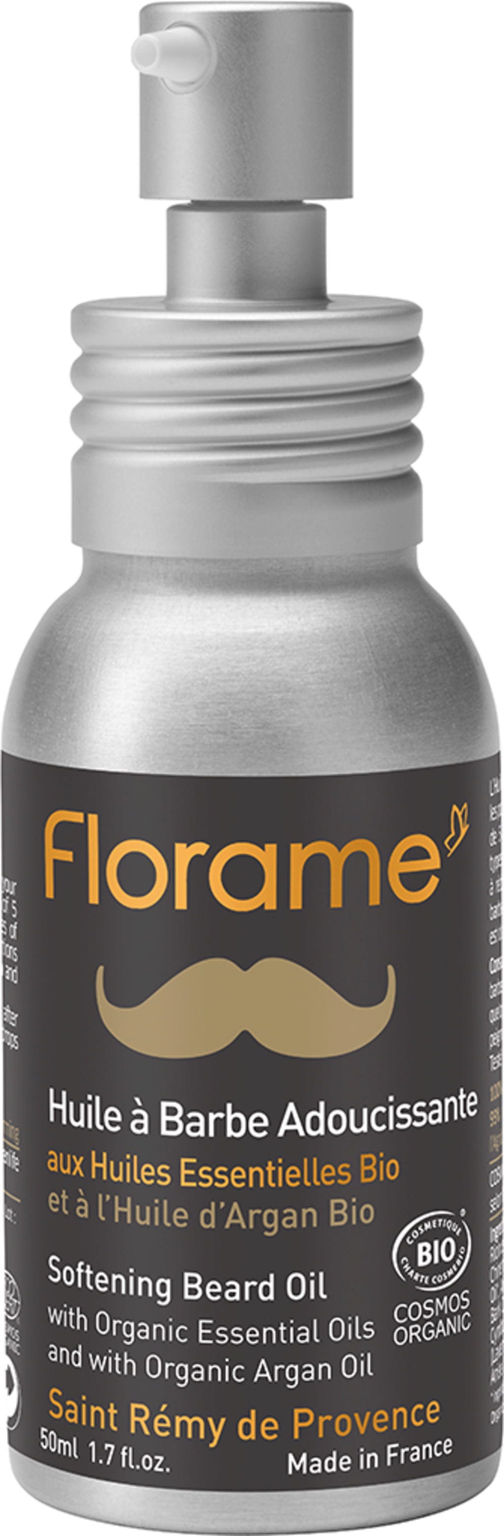 Florame  HOMME Weichmachendes Bartöl, 50 ml