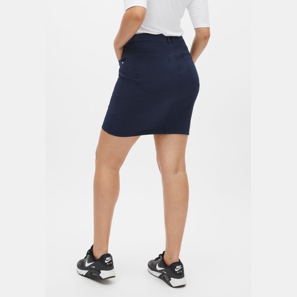 Chie Comfort Skort Dame Navy