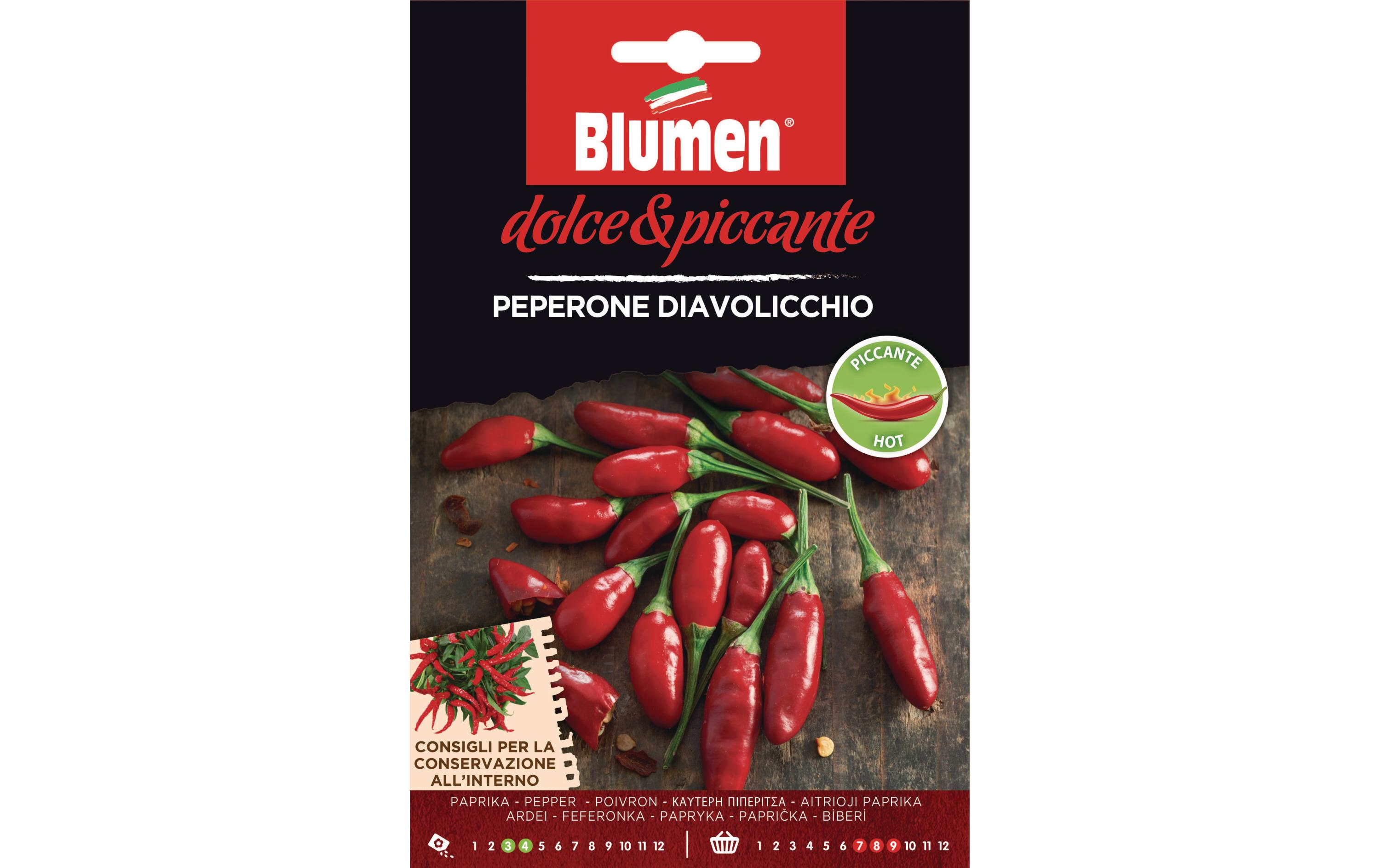 Samen Paprika DiavolicchioGemüsesamen