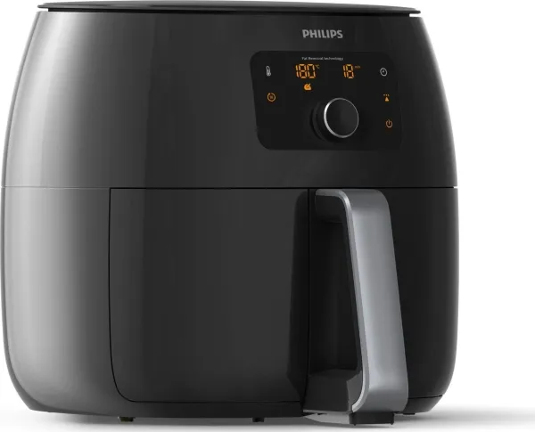 Philips Avance Collection XXL HD9650 Twin TurboStar - Varmluftsrister - 2.2 kW - sort