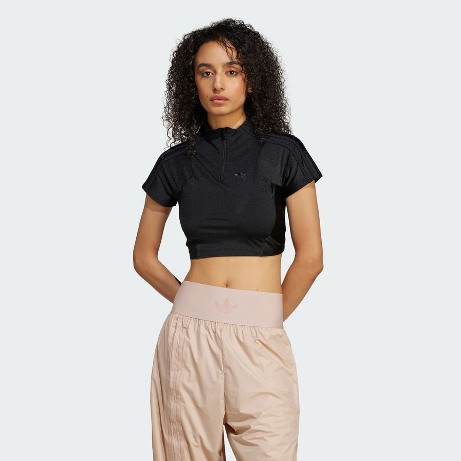 Adidas Original Crop top zippé