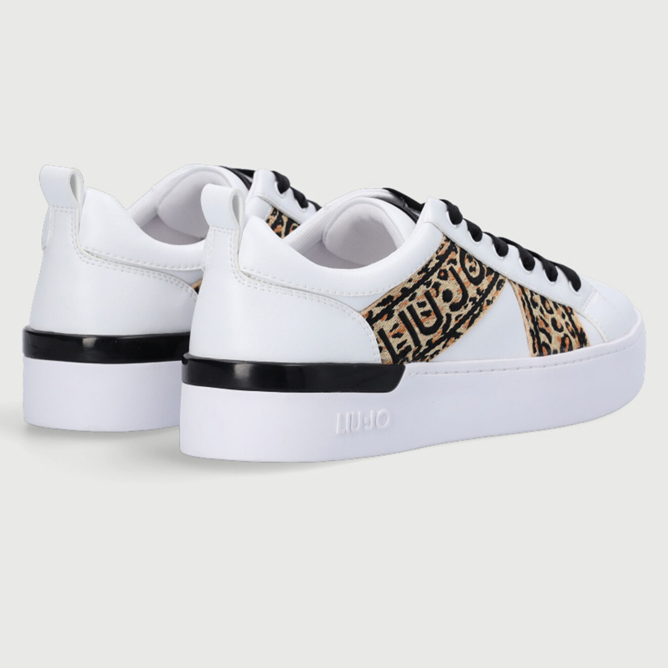 Liu-Jo Sneakers Silvia blanc/léopard
