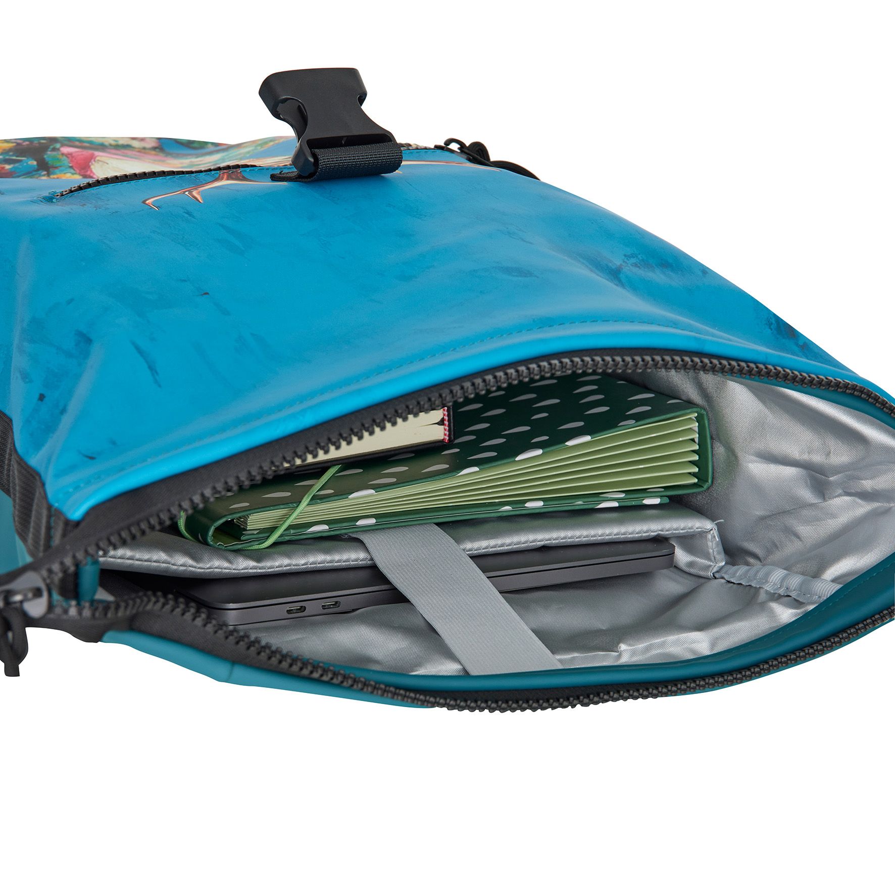 New Rebels Mart Art New York Rolltop Backpack Dressed Deer