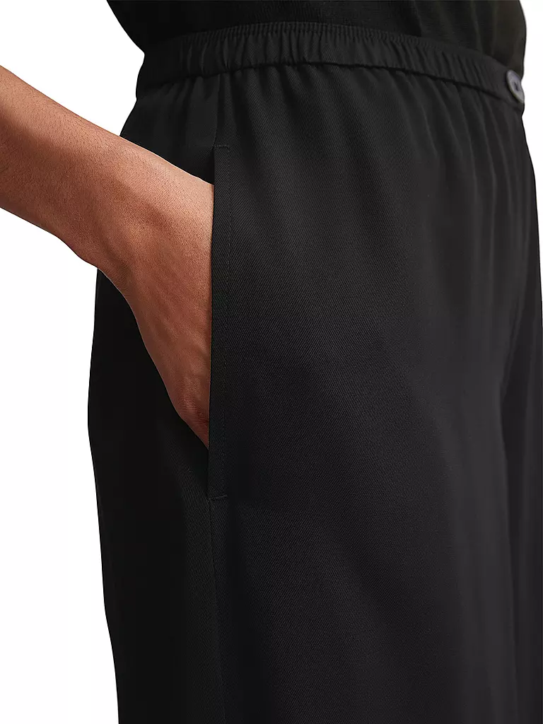 MARC O'POLO Marlenehose schwarz