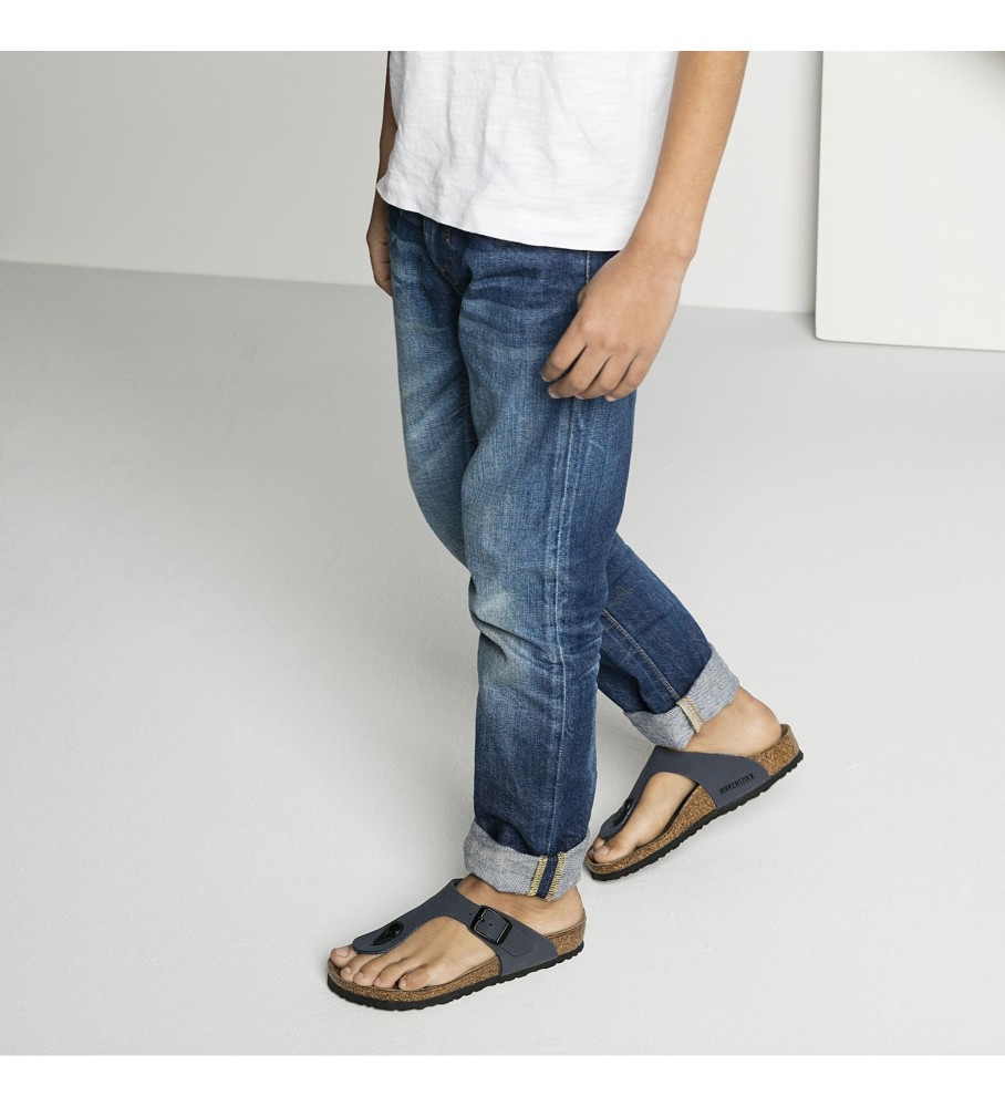 Sandálias Birkenstock Navy Gizeh