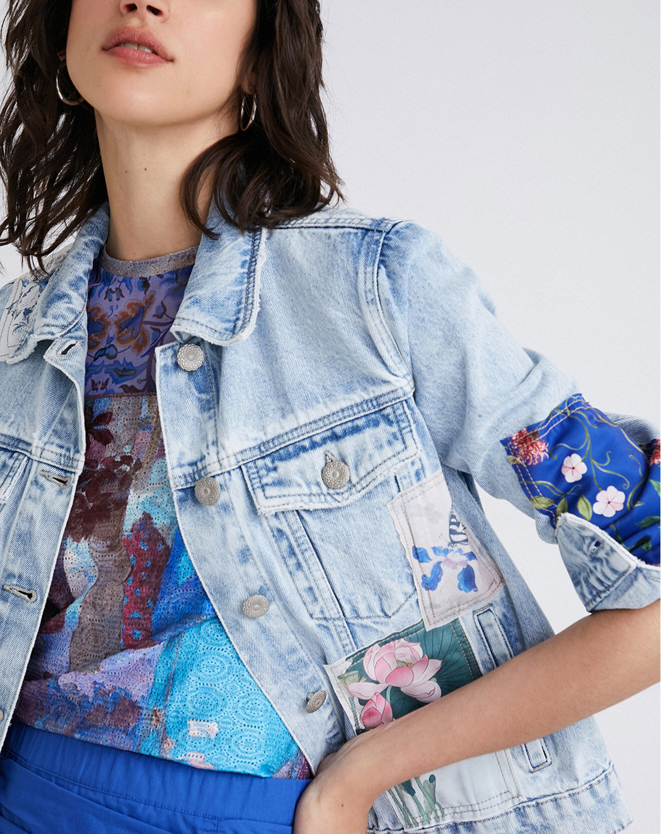 Desigual Veste en jean Elea denim