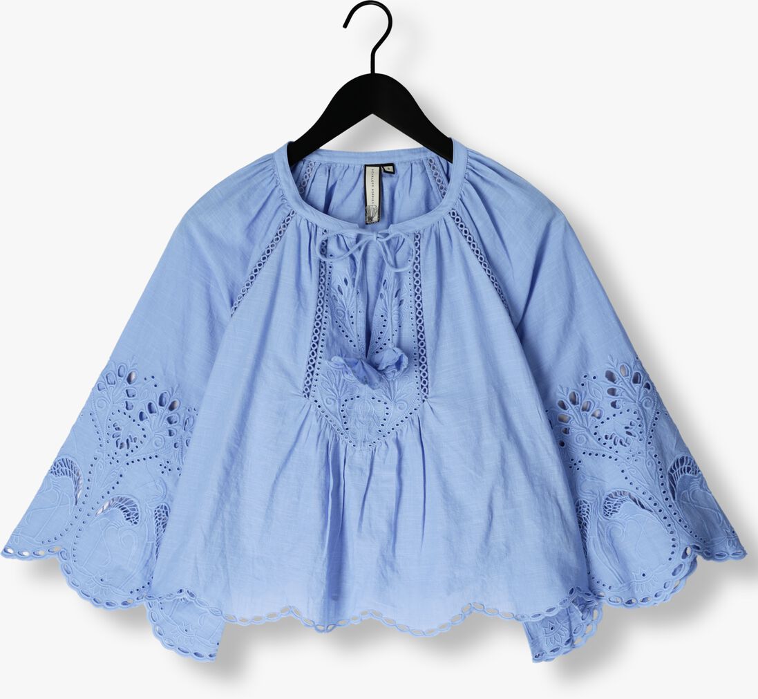 blauwe scarlett poppies blouses ashu top