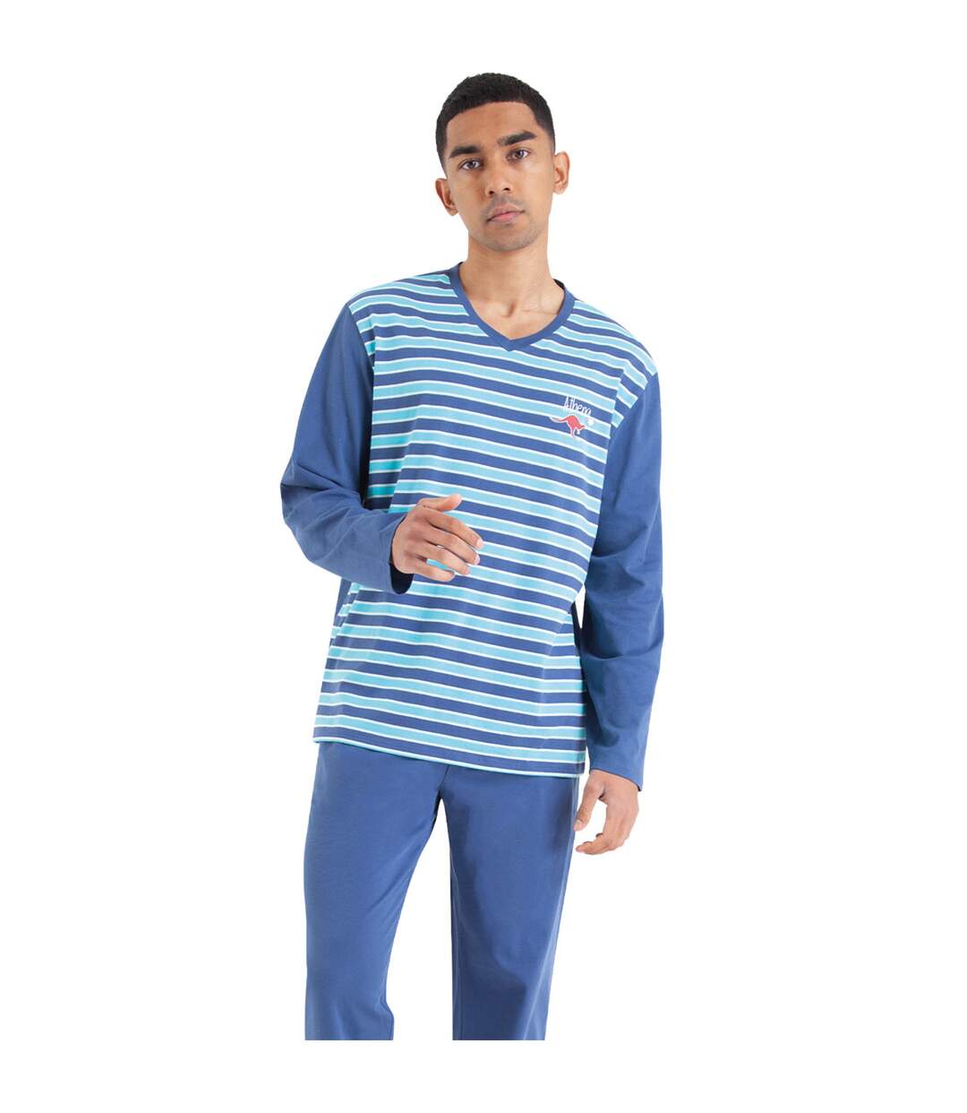 Pyjama long homme Rayures