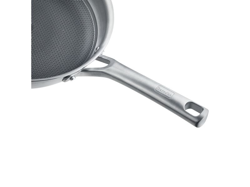 Berndes Bratpfanne Tricion Resist 30 cm, ohne Deckel Dreischicht-Material Edelstahlpfanne