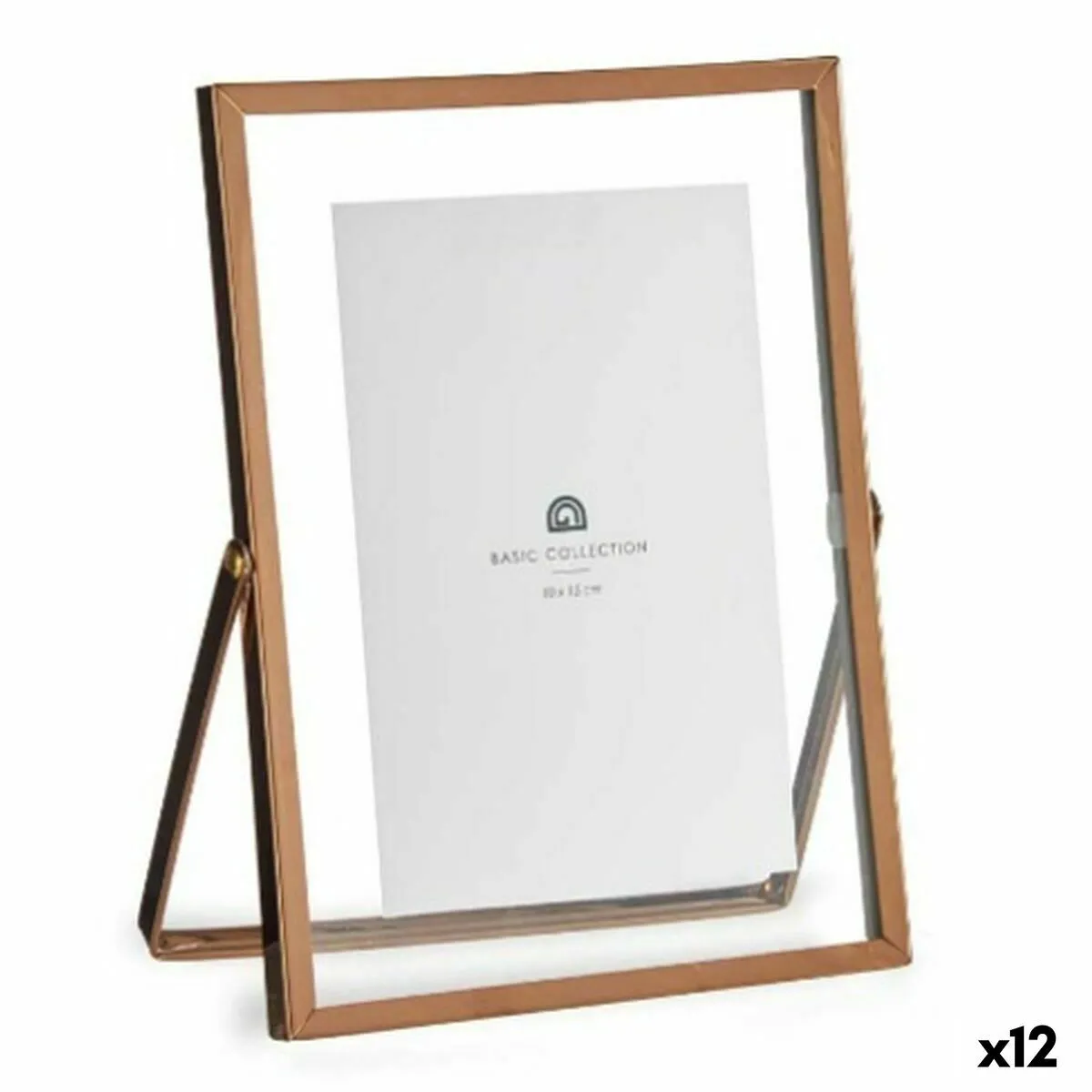 Gift Decor Cadre Photo Cuivre Métal Verre