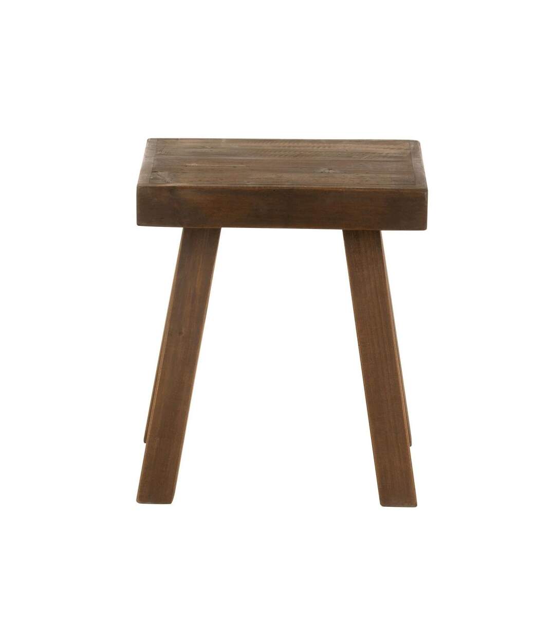 Paris Prix - Tabouret Design En Bois basique 46cm Marron
