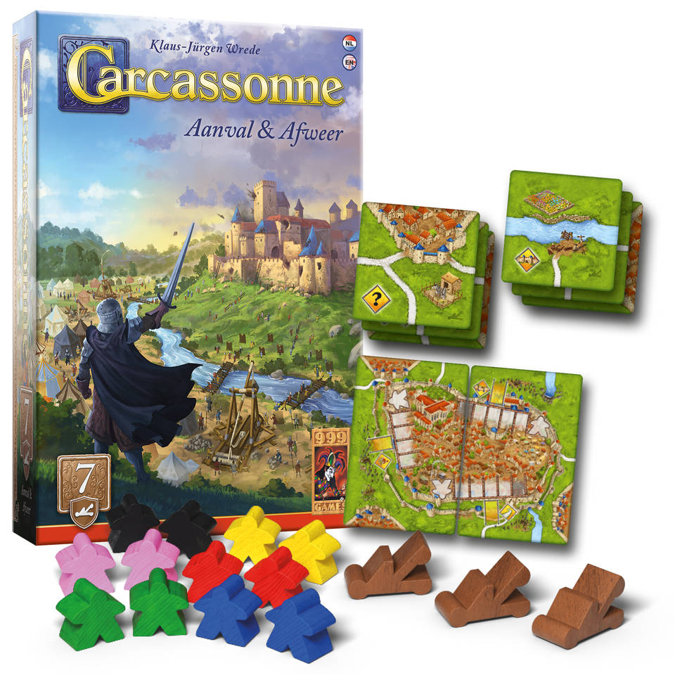 Carcassonne uitbreiding Aanval & afweer