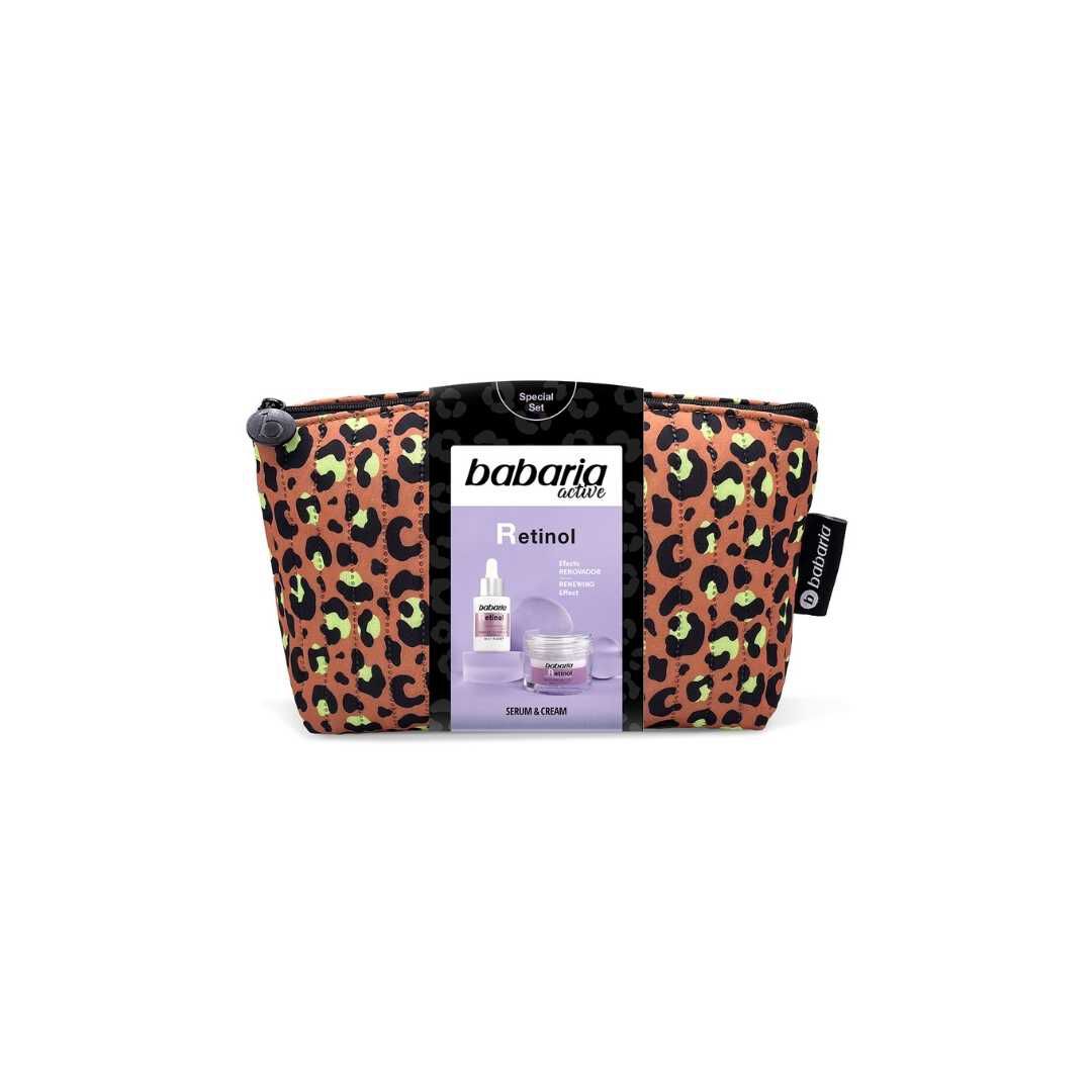 BABARIA  Coffret Necesaire Facial Leopardo Retinol 2025 - 80ml