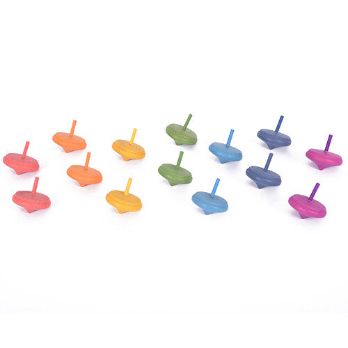 Tickit draaitolletjes regenboog - 14st