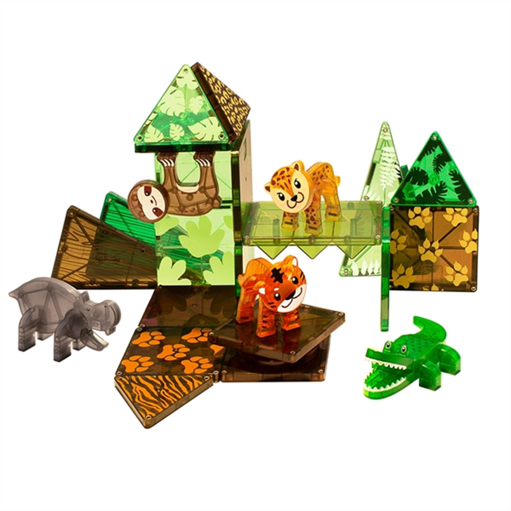 Køb Magna-Tiles® Jungle - Magnetsæt 25 Dele