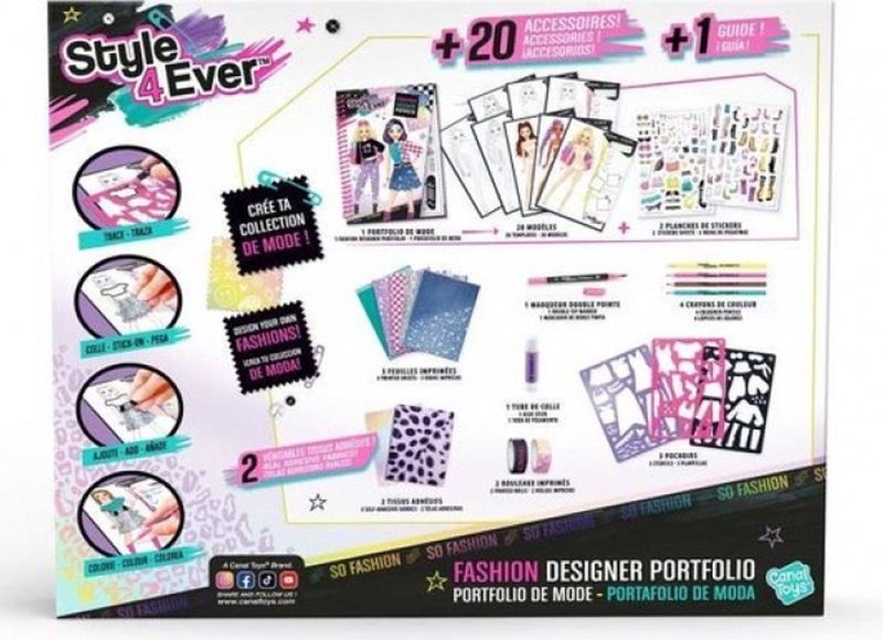 Style For Ever - Modeontwerper - Modeportfolio - OFG 285 - Canal Toys