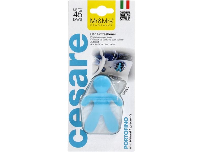 Mr&Mrs Cesare Auto-Duftdose Portofino hellblau Autoduft