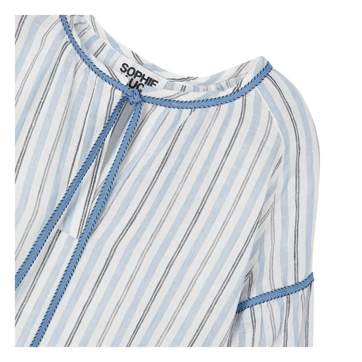 Sophie + Lucie Blouse Rayée | Bleu