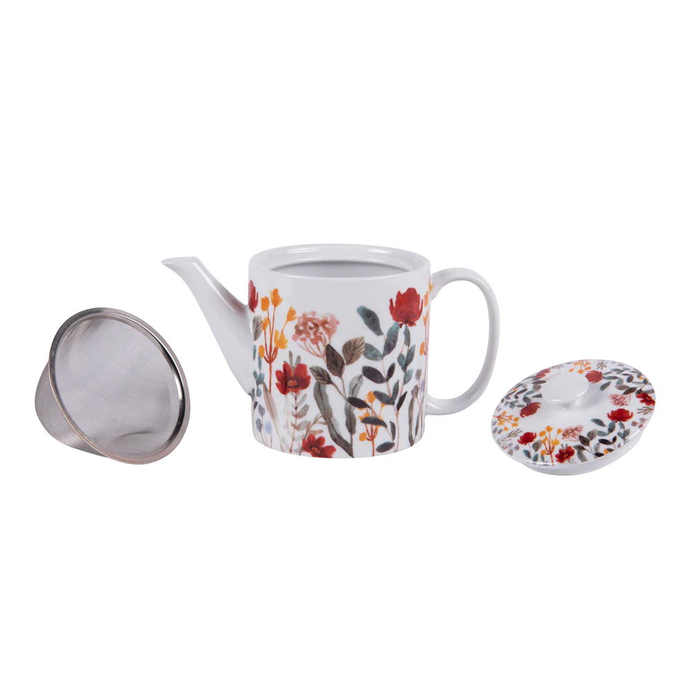 Coffret théière et filtre Flor 0.7 l Table passion
