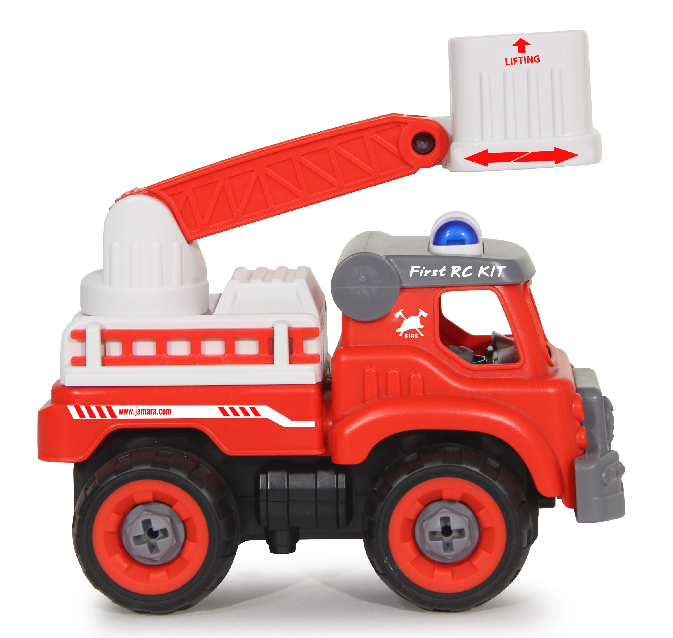 Feuerwehrauto First RC Kit 33teilig mit Akkuschrauber