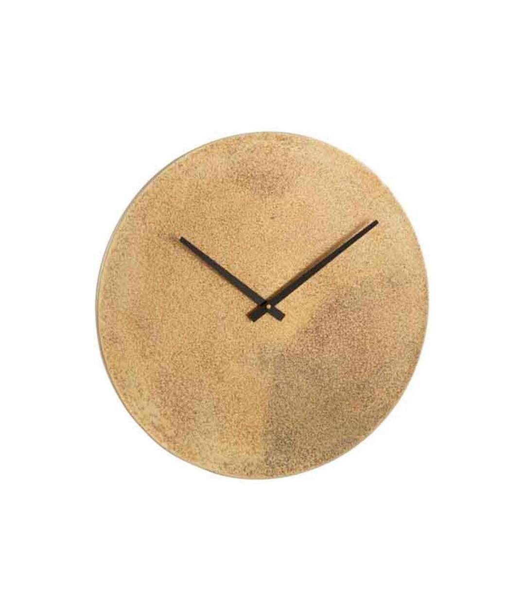 Paris Prix - Horloge Murale En Métal matia 38cm Or