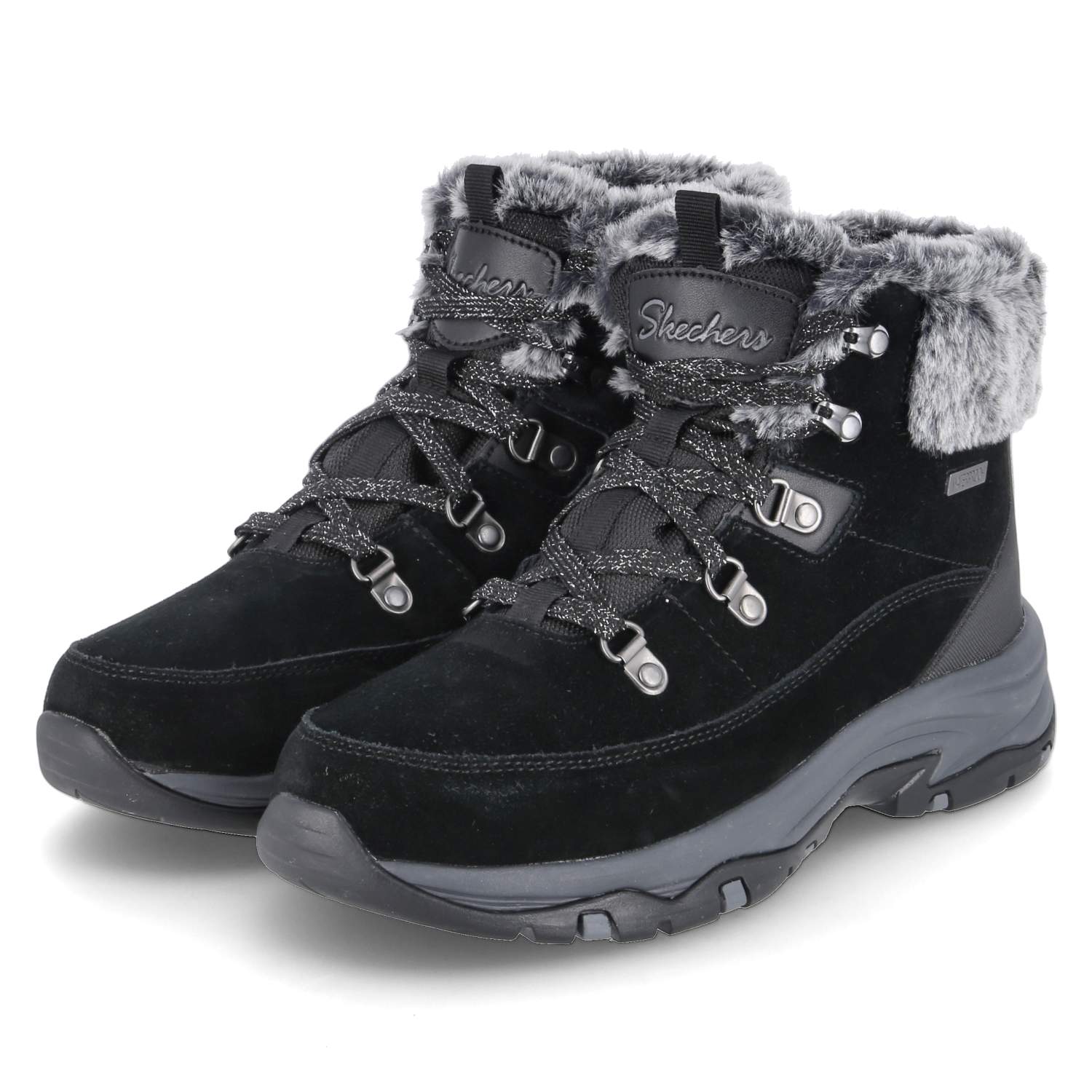Skechers Winterstiefeletten SNOW WORRIES - schwarz