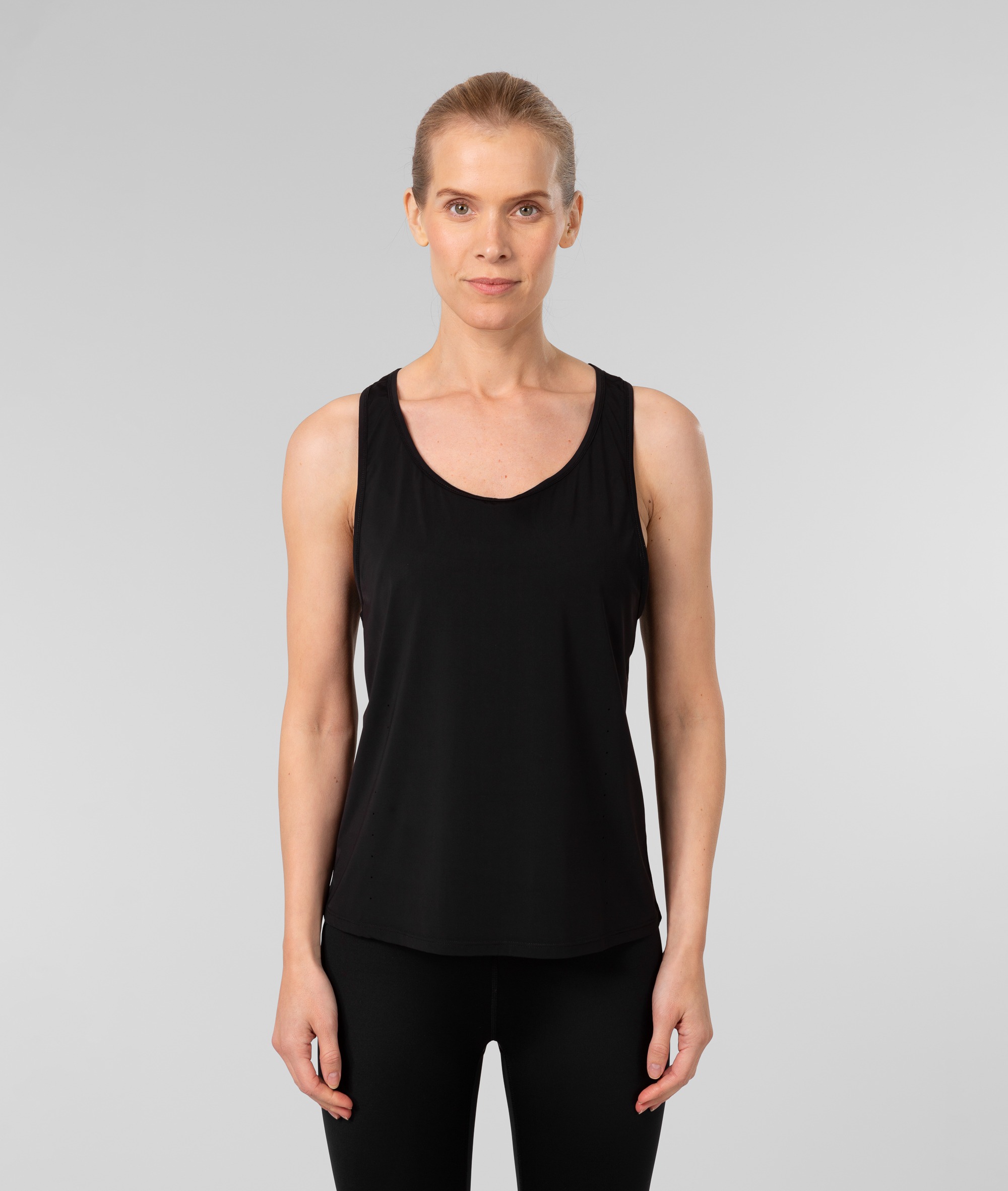 Elevated Performance Singlet Dame Black