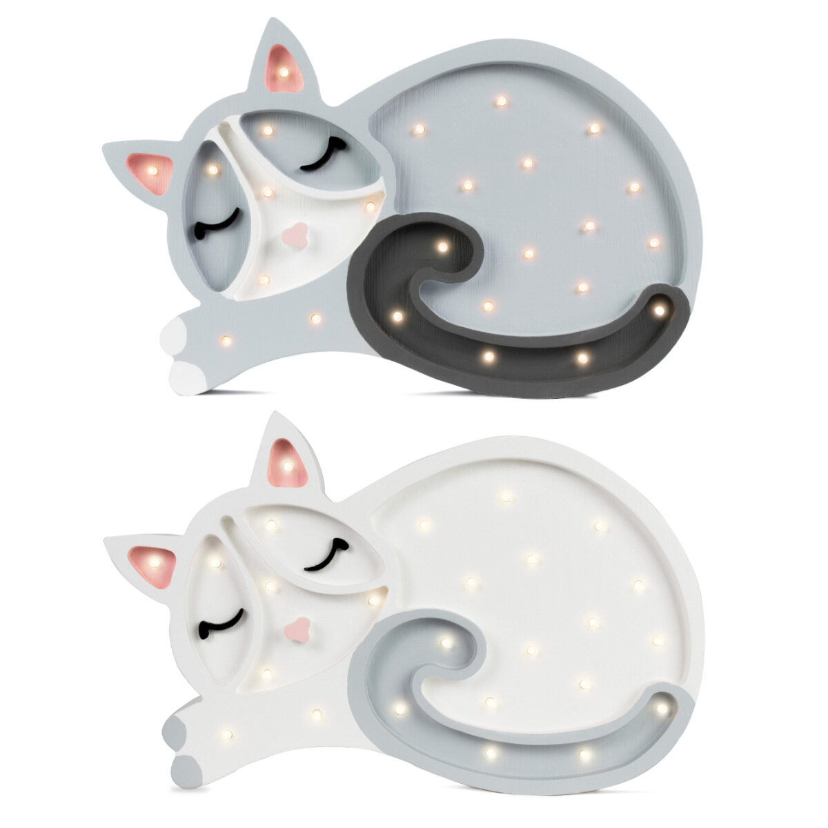 Little Lights Little Lights Nachtlicht Lampe Katze