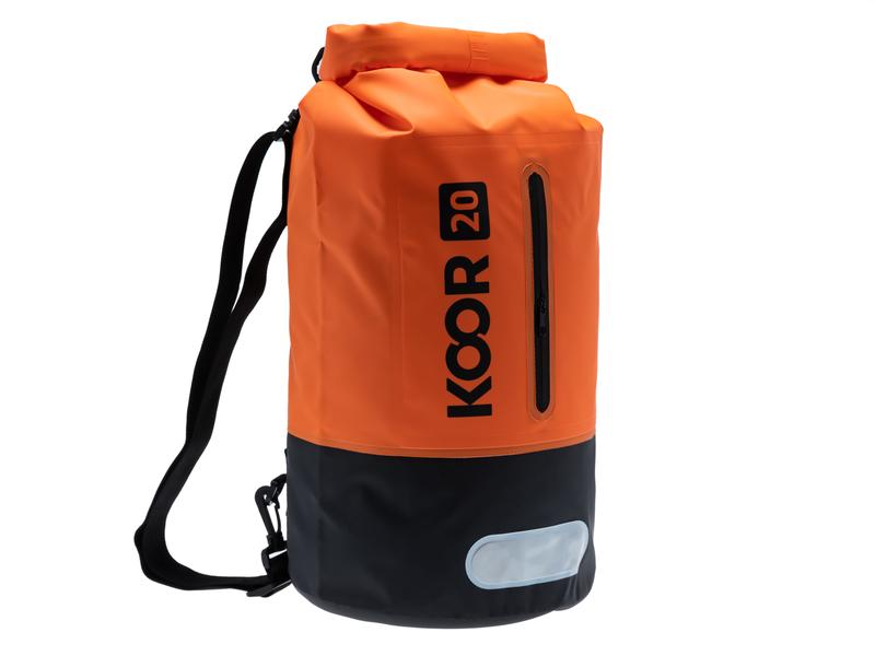 KOOR Dry Bag Toore Orange 20 l Wasserdichter Schwimmsack