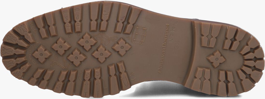bruine floris van bommel veterboots sfm-80033 sturdi