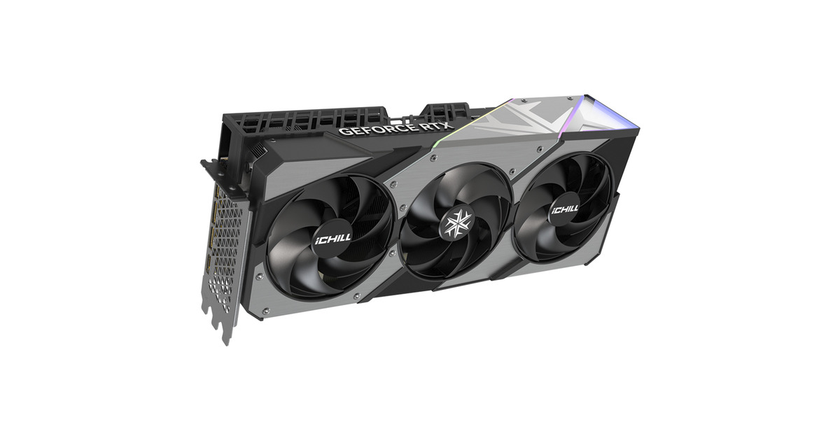 INNO3DGeForce RTX 5080 ICHILL X3 grafische kaart  (DLSS 4, 3x DisplayPort, 1x HDMI 2.1)
