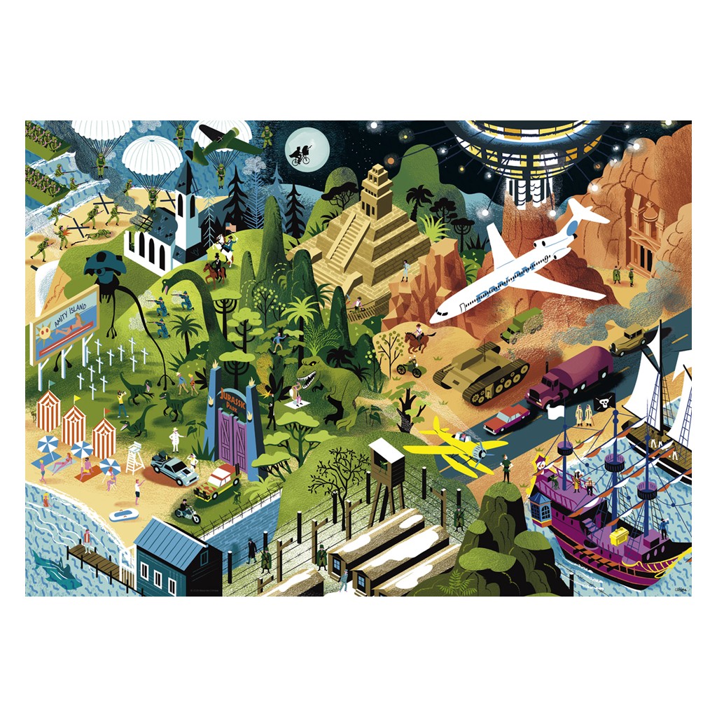 Puzzle - Steven Spielberg Films de Alexandre Clérisse - 1000 Pièces