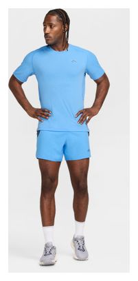 Maillot manches courtes Nike Solar Chase Bleu Homme