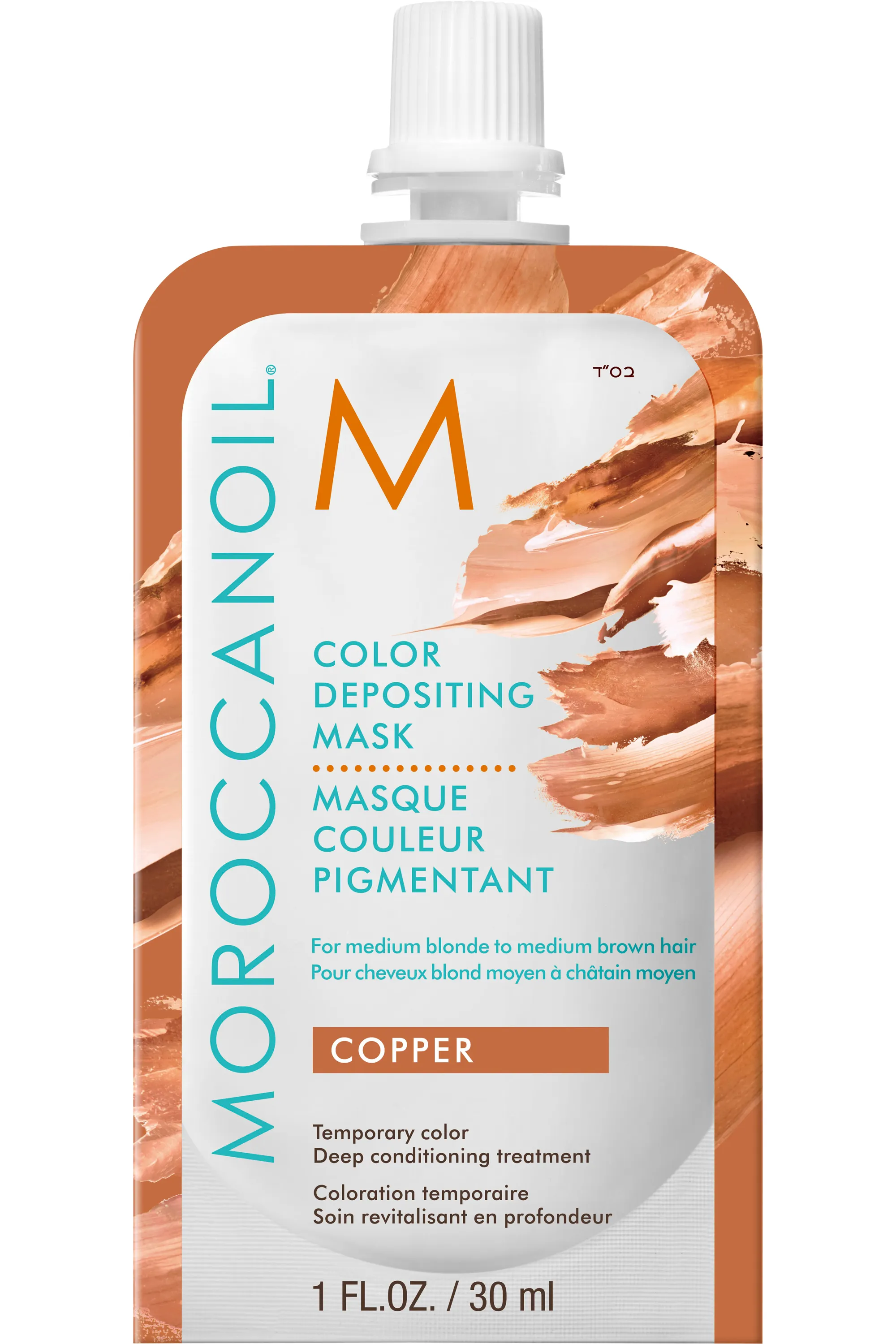 Moroccanoil Masque couleur pigmentant Cuivre-200 ml