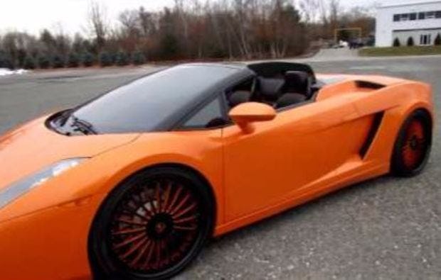 2 Stunden Lamborghini fahren in Rain I mydays