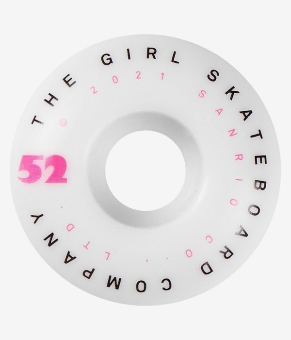Girl Sanrio Tokyo Speed Staple Rollen (white multi) 52mm 99A