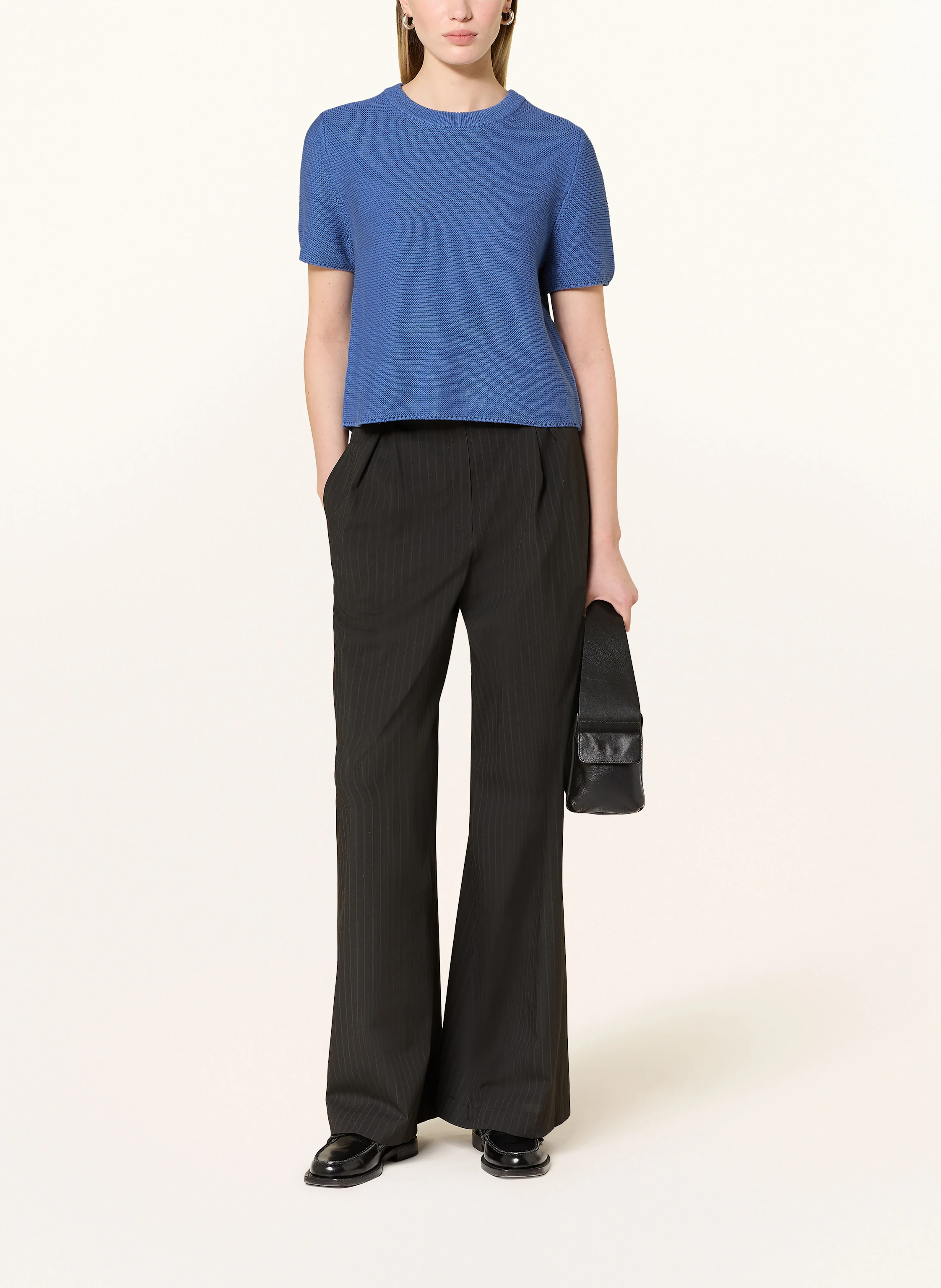 oui Strickshirt mit Cut-out