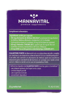 MannaVital Calmiton Forte Capsules 60CP