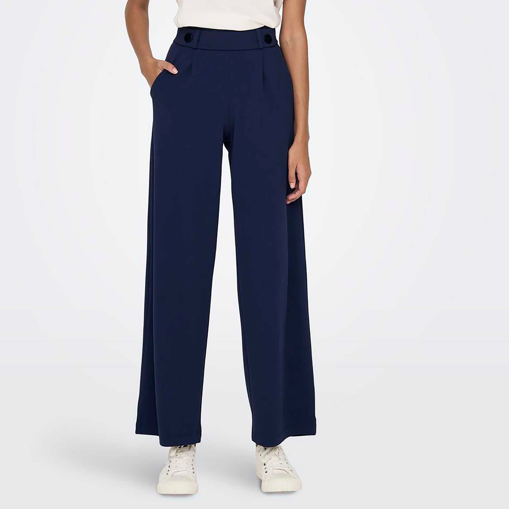 Pantalon Femme bleu marine