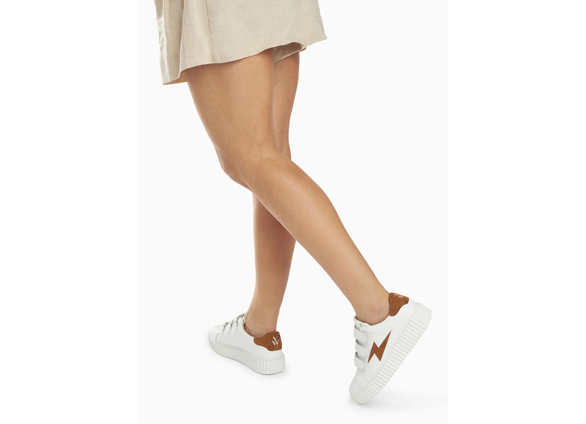 Vicky blanc camel