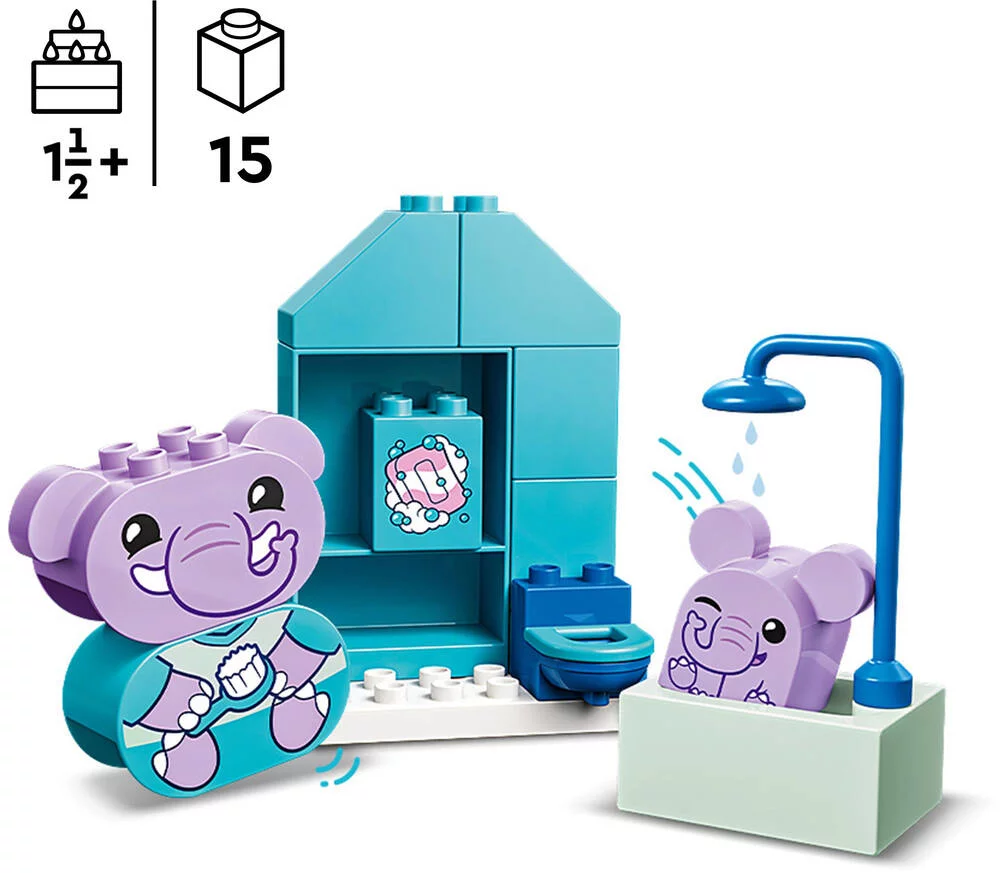LEGO®DUPLO®MES 1ERS PAS 10413 - MES RITUELS QUOTIDIENS - LE BAIN
