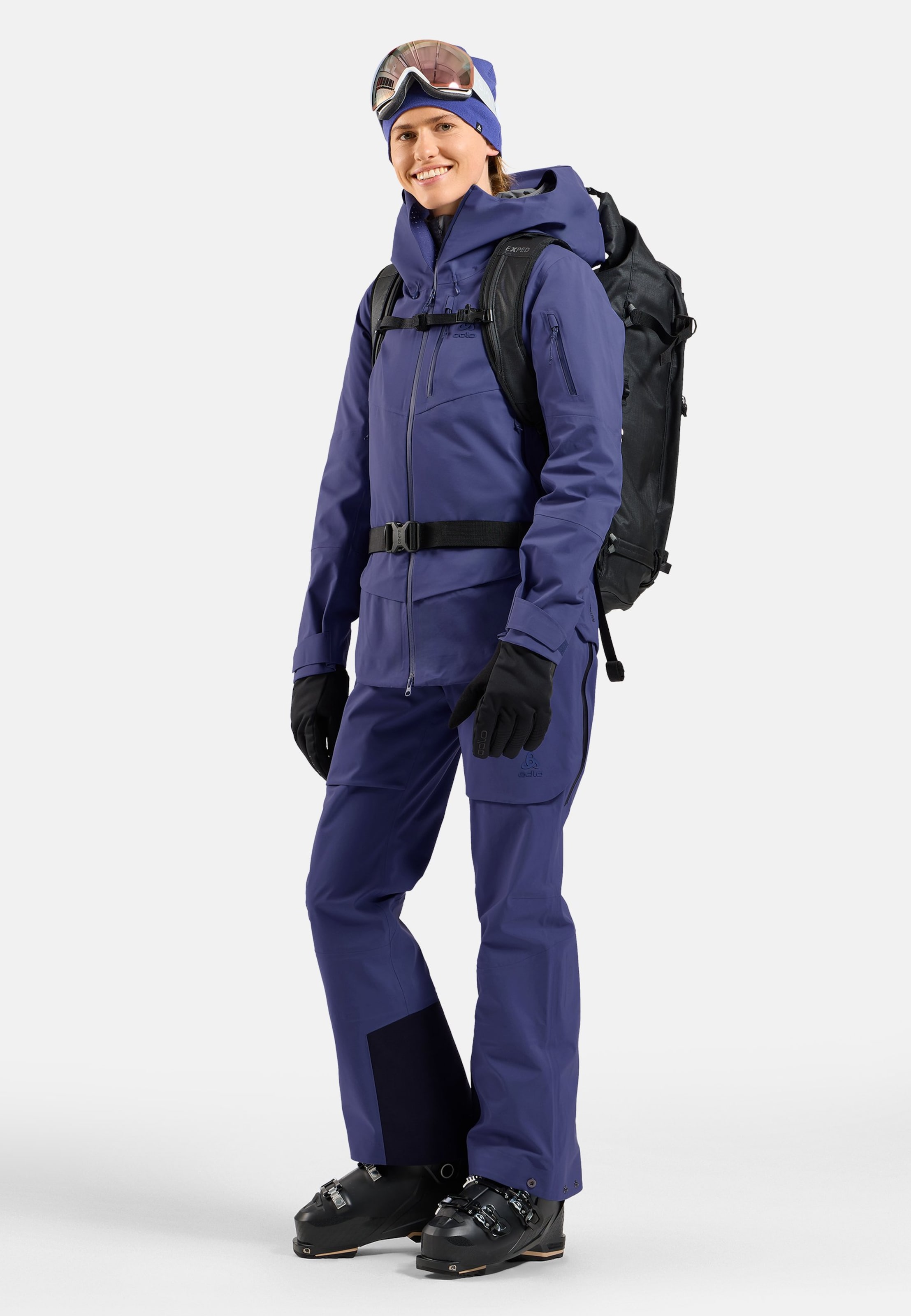 X-Alp 3L Hardshell Ski-Jacke in Skipper Blue