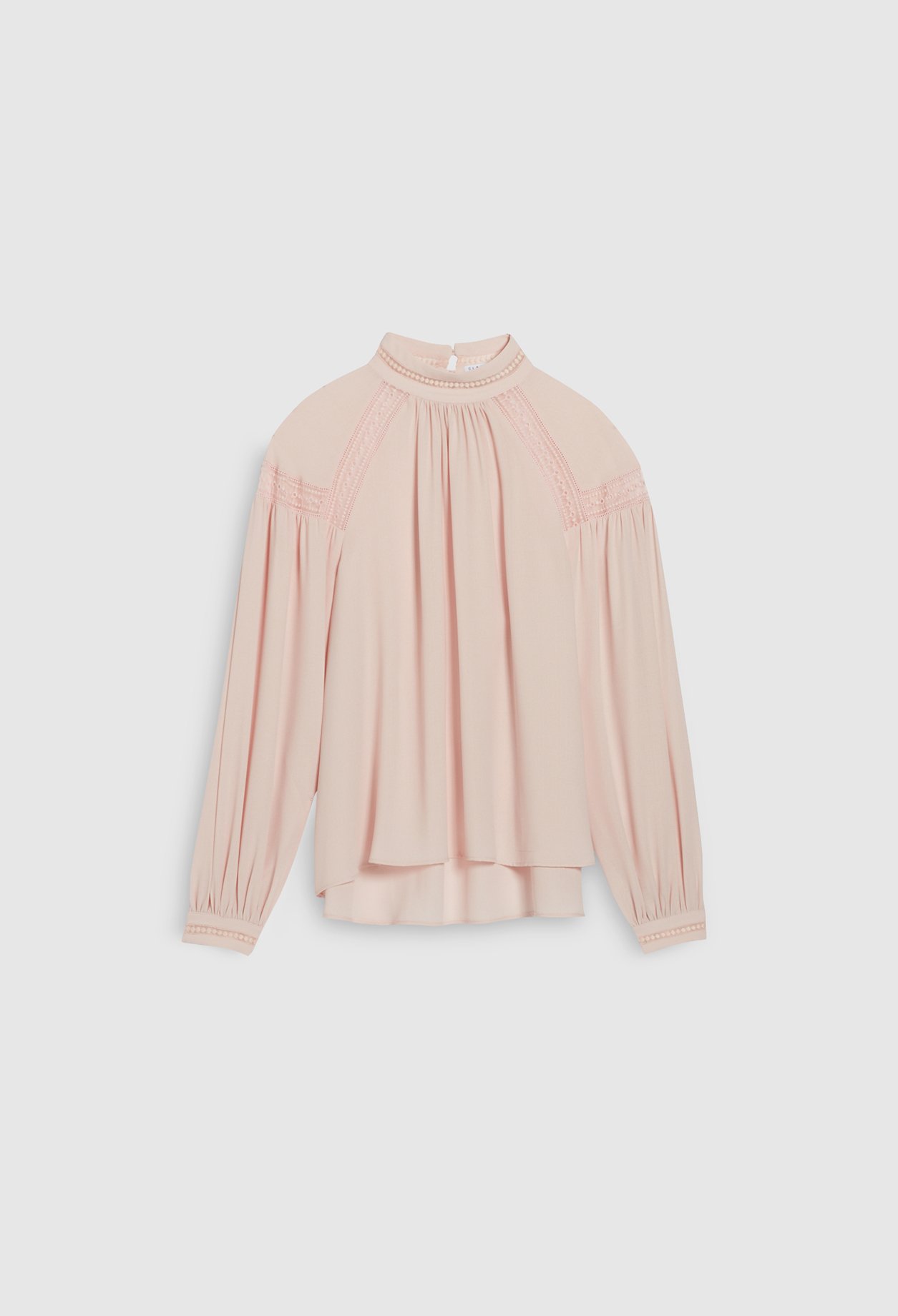Blouse &agrave; dentelle