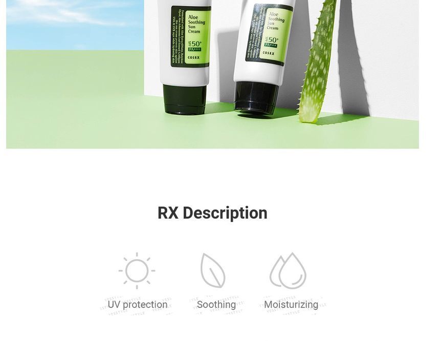 COSRX - Aloë Verzachtende Zonnecrème