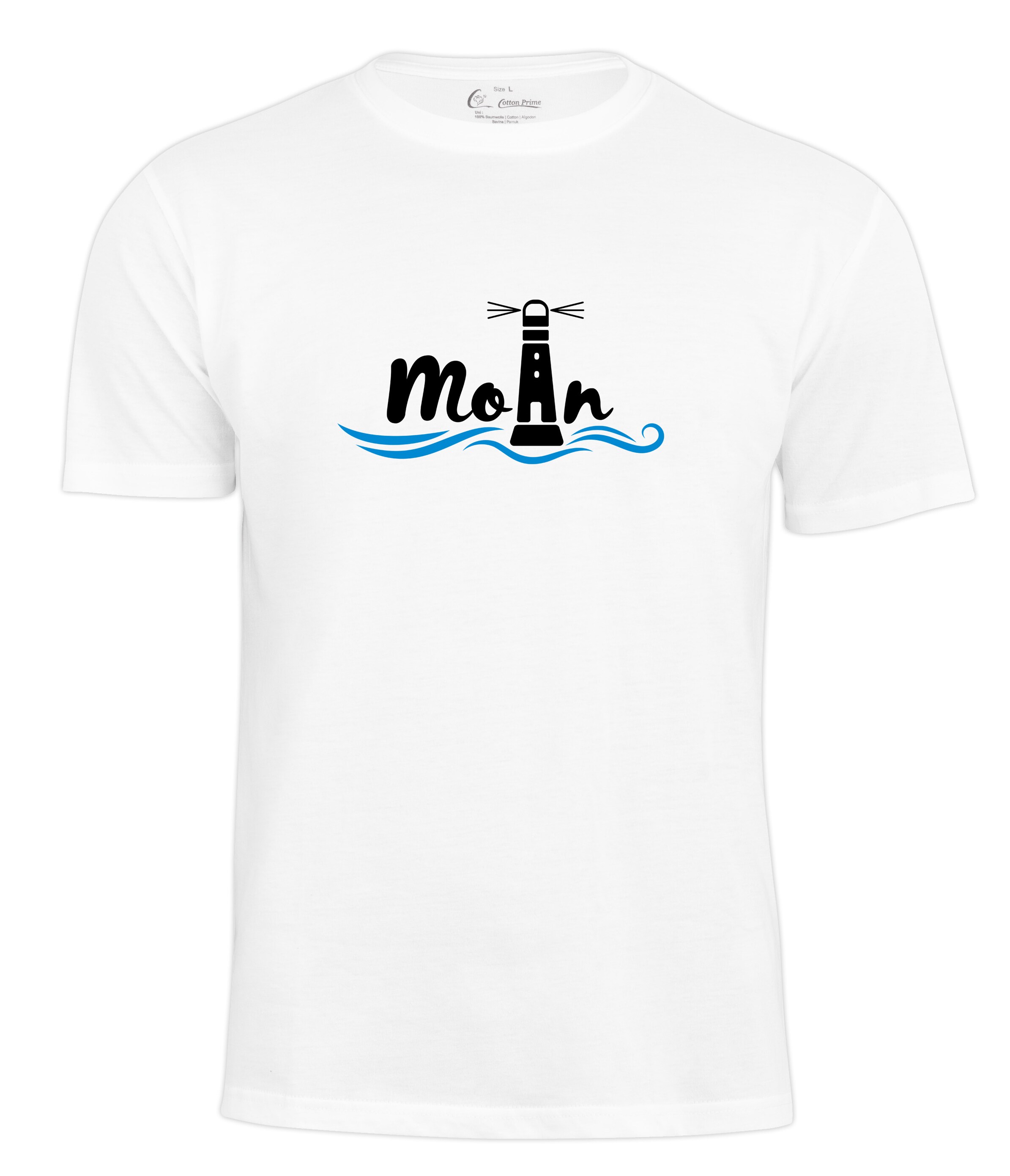 Cotton Prime® Leuchtturm T-Shirt Moin