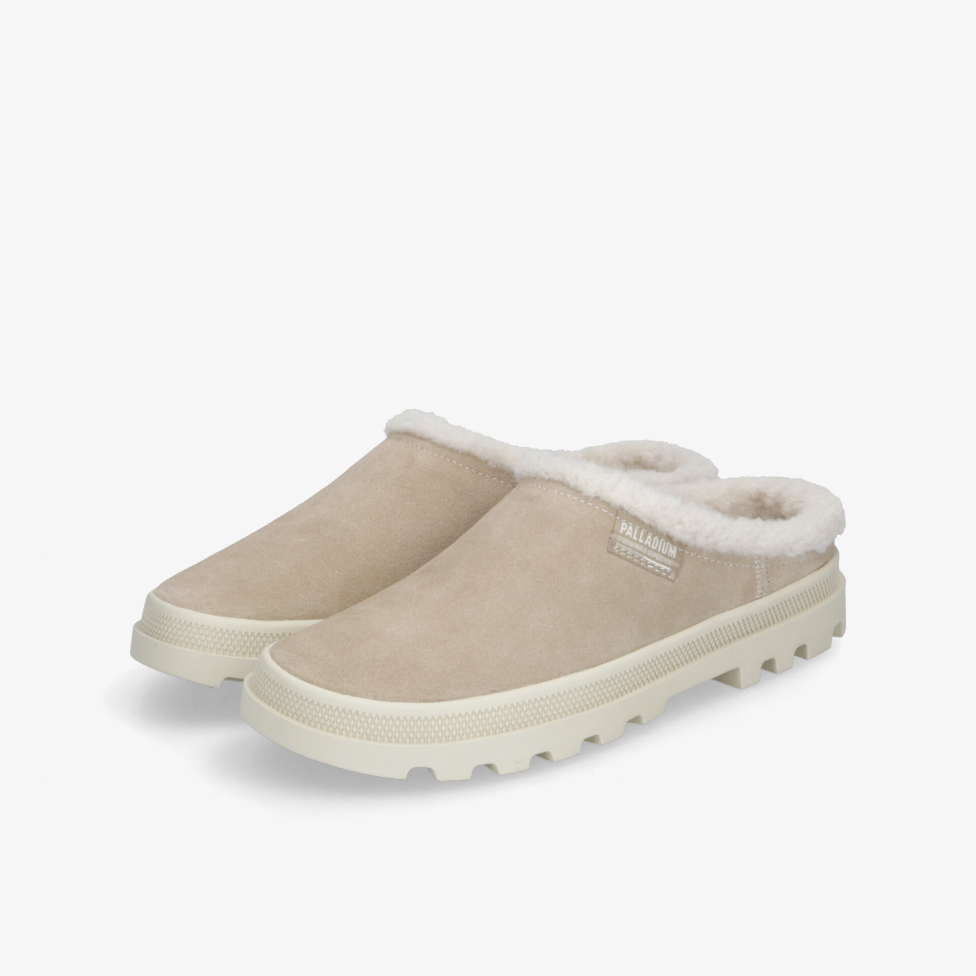 PALLADIUM Palladune Mule warm Damen Hausschuhe beige