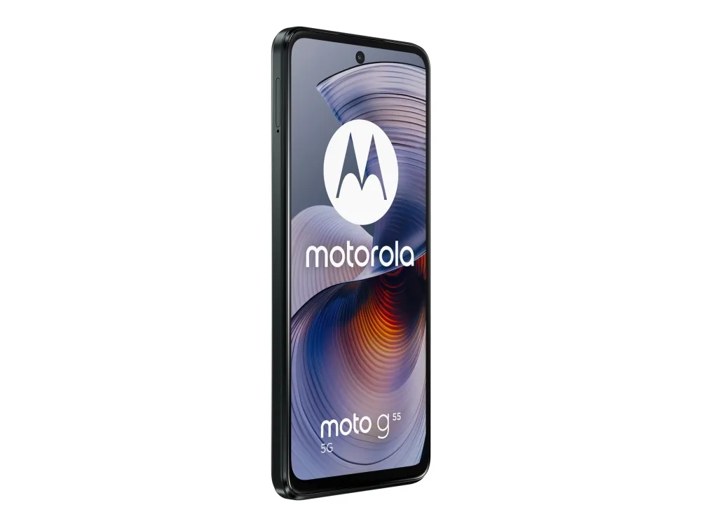 Motorola Moto G55 - 5G smartphone - dual-SIM - RAM 8 GB / Intern hukommelse 256 GB - microSD slot - LCD-skærm - 6.49