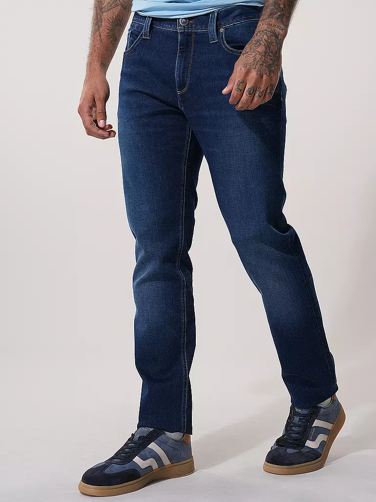 ALBERTO Jeans Straight Fit PIPE  blau