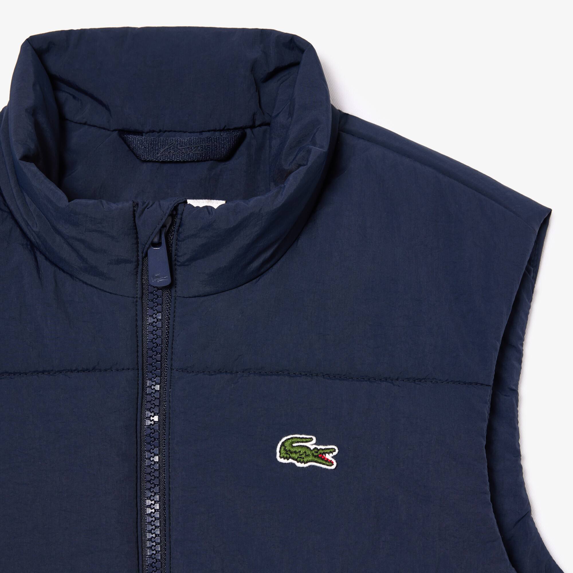 Kinder LACOSTE Westenjacke aus Taft Jacken & Mäntel - Blau - Lacoste - Kinder